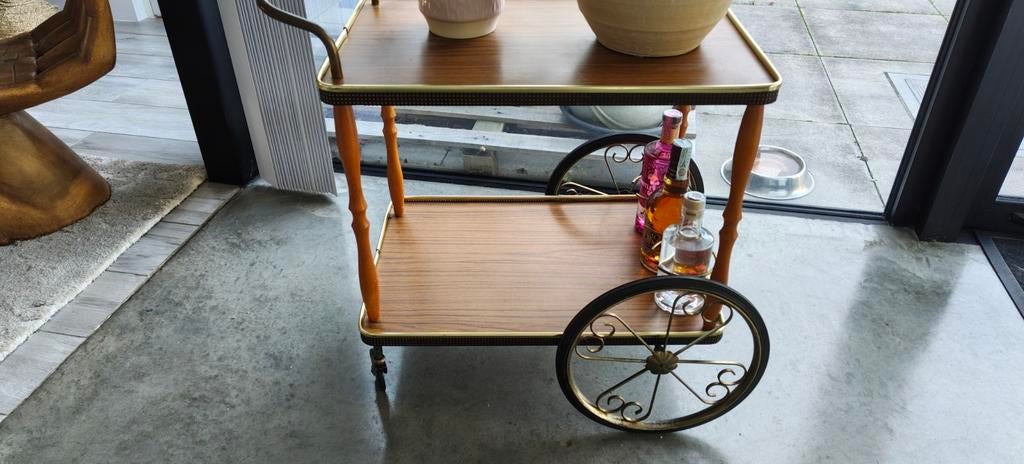 Vintage trolley/bar, Ophalen