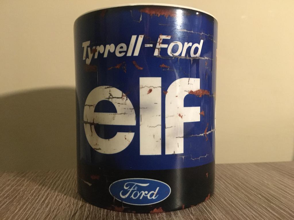 Jackie Stewart Tyrrell-Ford mok Vintage olie F1 Autosport, Enlèvement ou Envoi, Neuf, ForTwo
