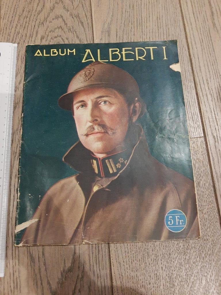 Oud fotoboekje: Albert 1, Ophalen of Verzenden, Zo goed als nieuw