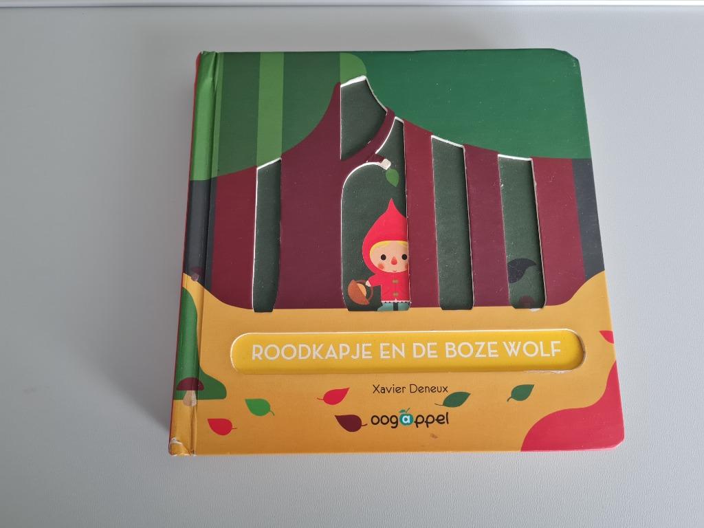 boek - Roodkapje en de boze wolf - Oogappel, Ophalen of Verzenden, Meisje