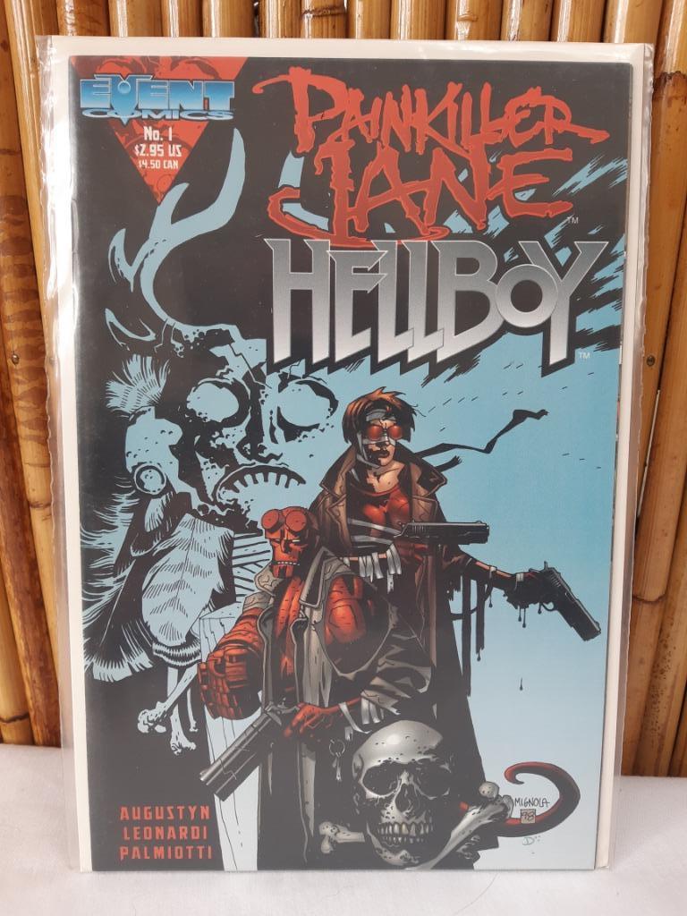 Comic Hellboy & Painkiller Jane #1 Mike Mignola & Palmiotti, Amerika, Mike Mignola, Ophalen of Verzenden, Gelezen