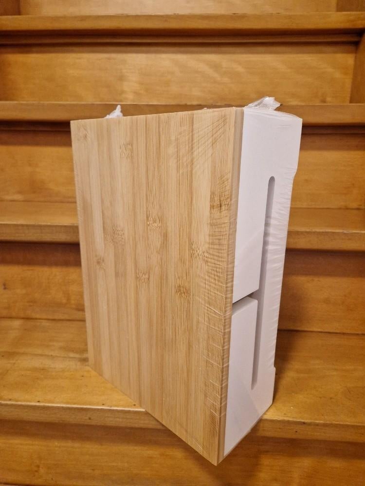 Kabelmanagementbox van bamboe, 32 x 20 x 11 cm, Ophalen of Verzenden, Nieuw
