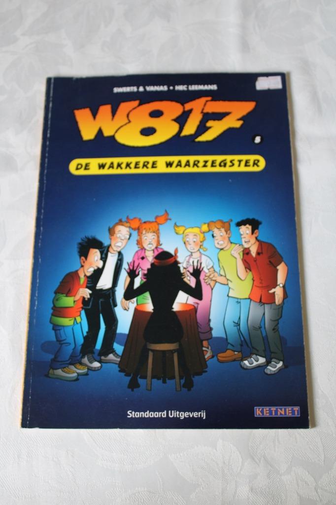 Hec Leemans/Swerts & Vanas - W817 - 5 de wakkere waarzegster, Gelezen, Eén stripboek, Ophalen of Verzenden, Swerts en Vanas; Hec Leemans