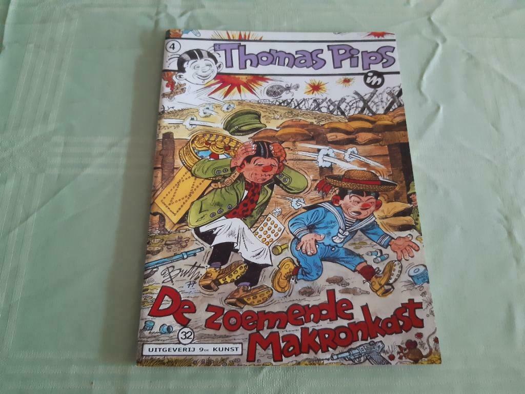 Thomas Pips.32.De zoemende makronkast., Eén stripboek, Ophalen of Verzenden, Nieuw