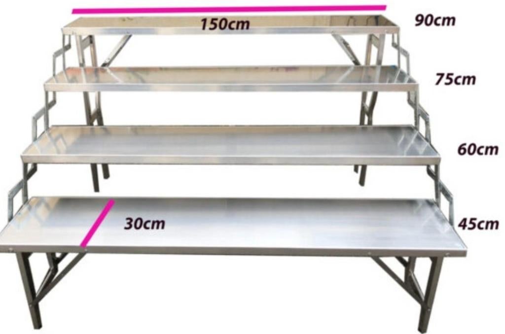 Table escalier pour marcher ou magasin, Enlèvement