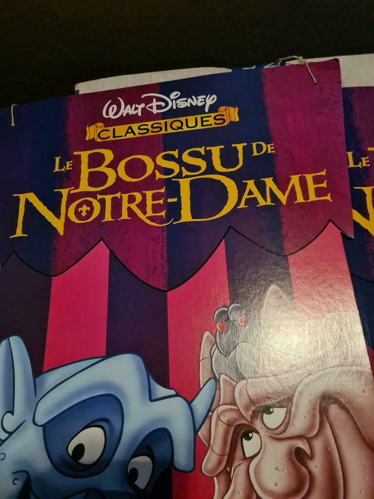 Affiches Disney cartonnées, Enlèvement ou Envoi, Comme neuf