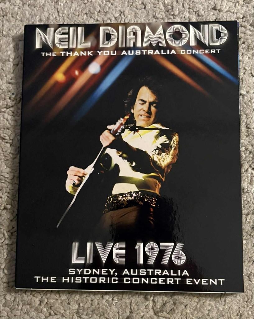 Neil Diamond - The Thank You Australia Conc Live 1976 (DVD), Cd's en Dvd's, Dvd's | Muziek en Concerten, Alle leeftijden, Ophalen of Verzenden