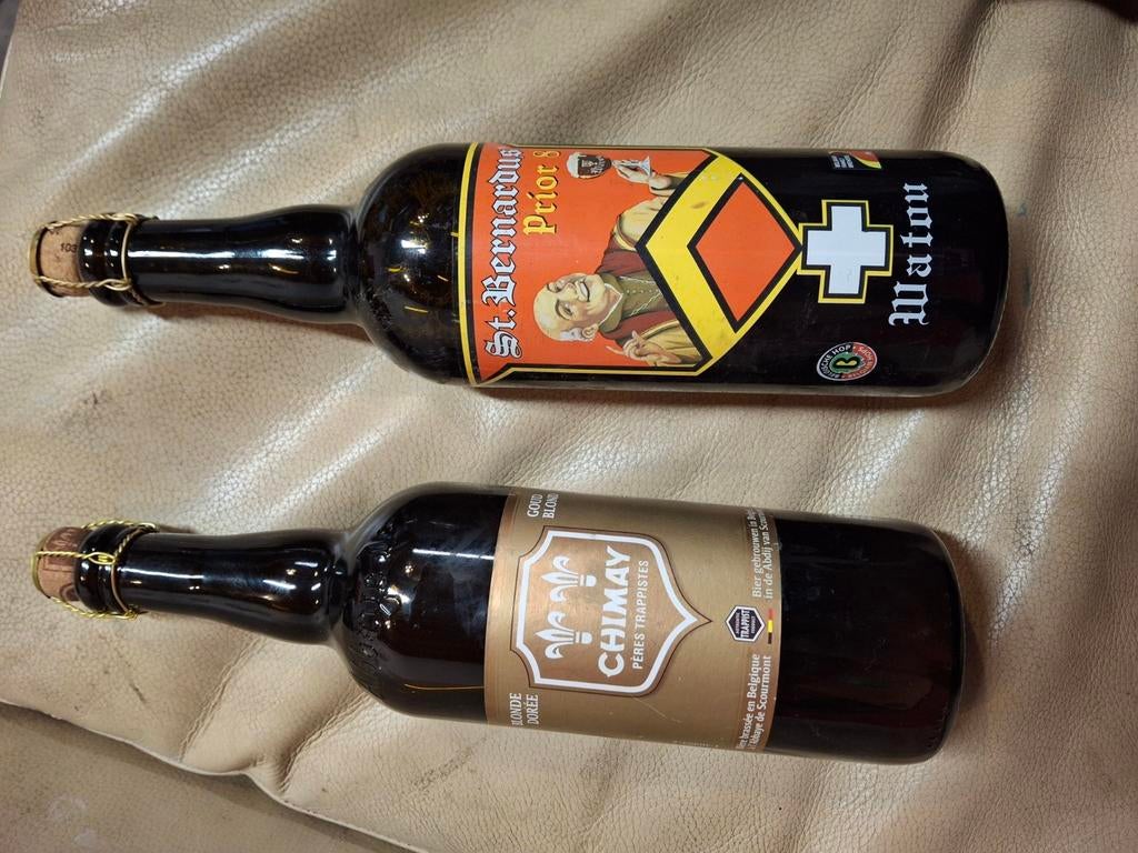 Chimay goud en st bernardus prior 8, Verzamelen, Ophalen, Zo goed als nieuw