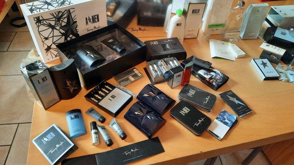 Parfums Mugler lot pour collection, Enlèvement ou Envoi, Utilisé, Bouteille de parfum