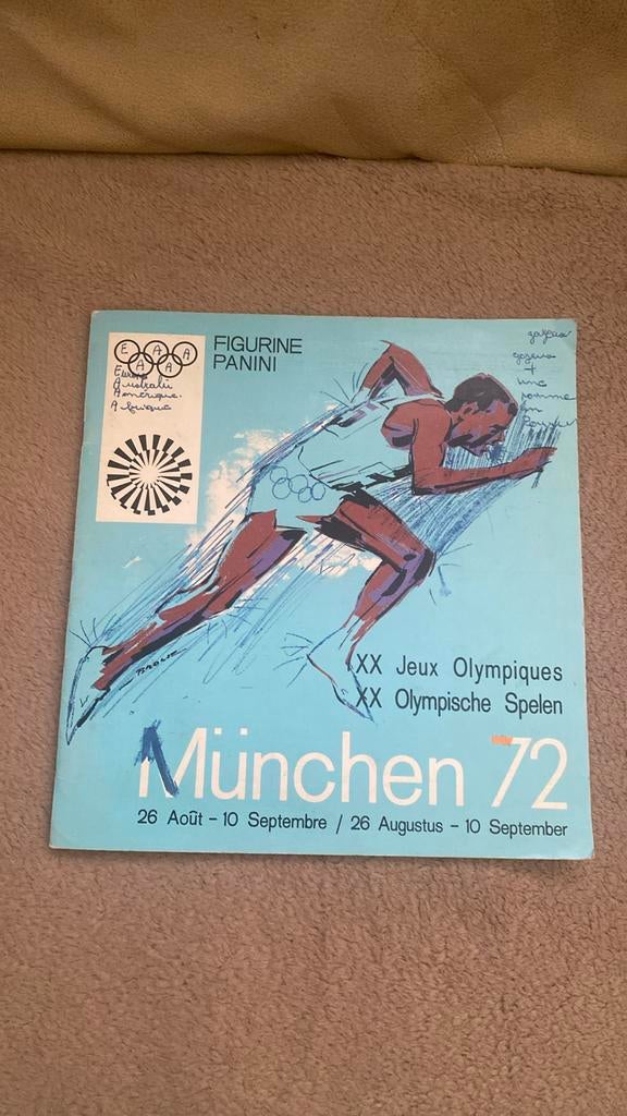 Ancien album munchen 72 incomplet en excellent état