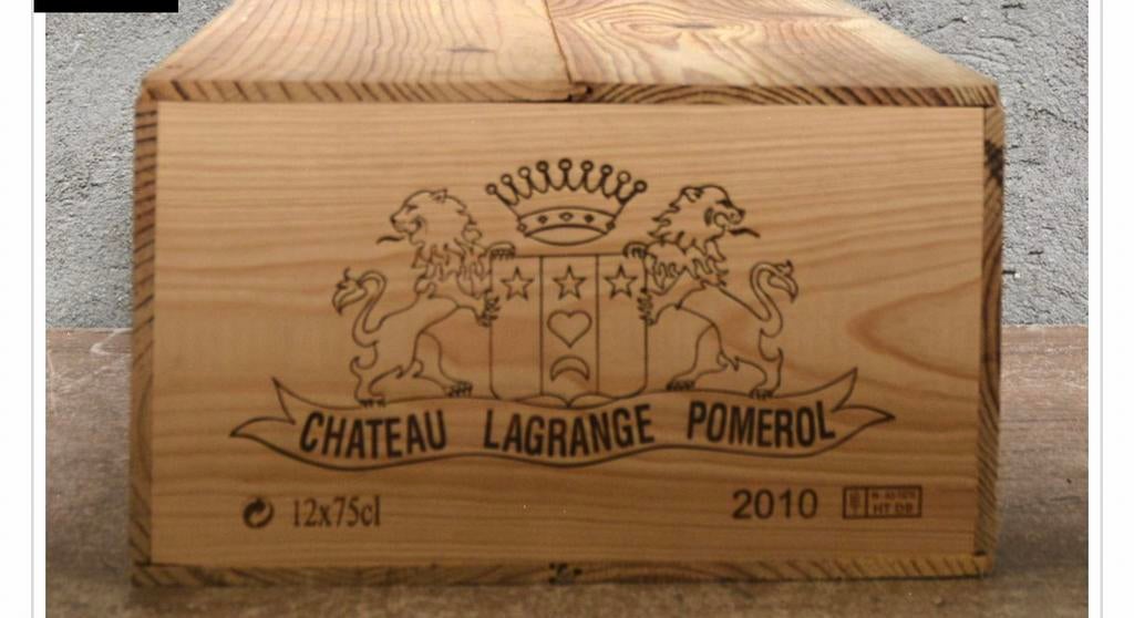 Lagrange Pomerol 2010 OWC 12, Neuf, Pleine, Enlèvement, Vin rouge