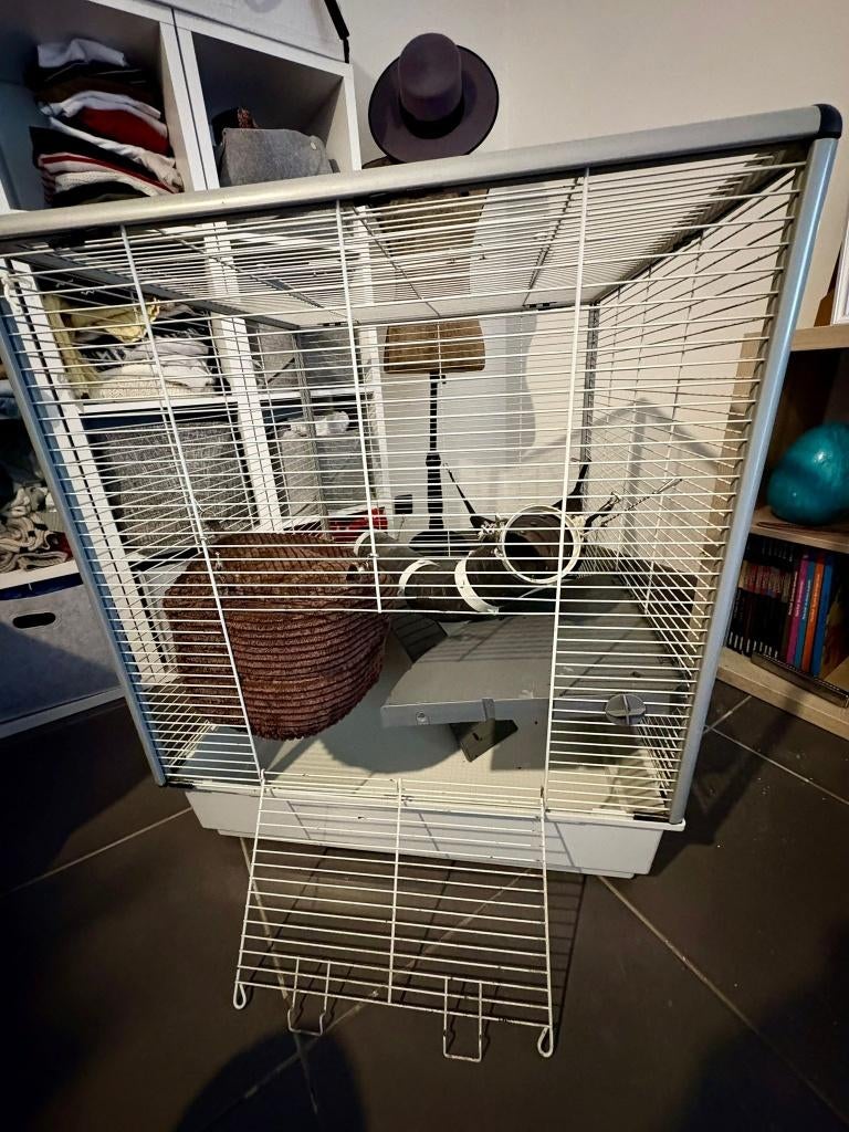 Grande cage pour FURET ou CHINCHILLA, Animaux & Accessoires, Enlèvement, Utilisé