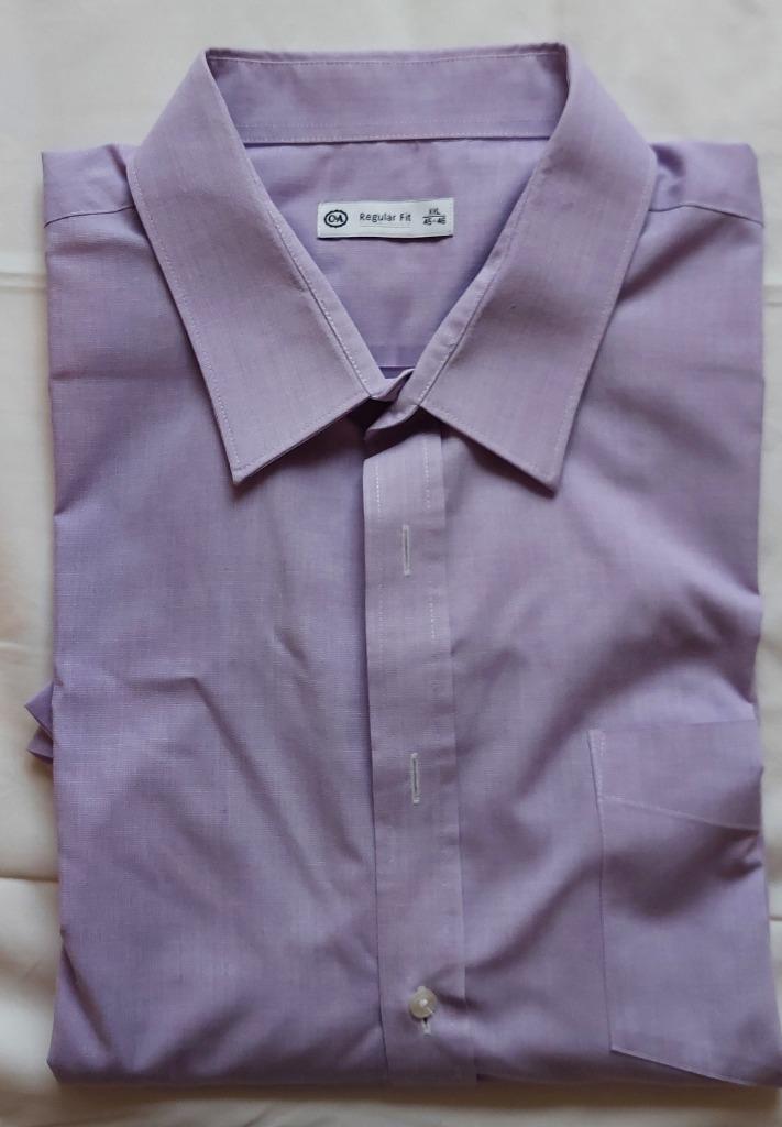 Herenhemd - 46/46/XXL - korte mouwen - parma, Kleding | Heren, Overhemden, Overige kleuren, Overige halswijdtes, Gedragen, C&A