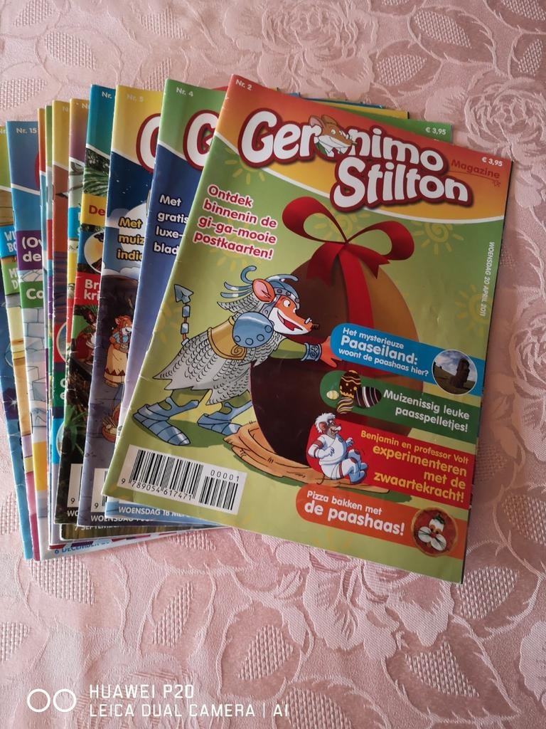 Ma gazine "Geronimo Stilton", Boeken, Strips | Comics, Ophalen of Verzenden, Zo goed als nieuw