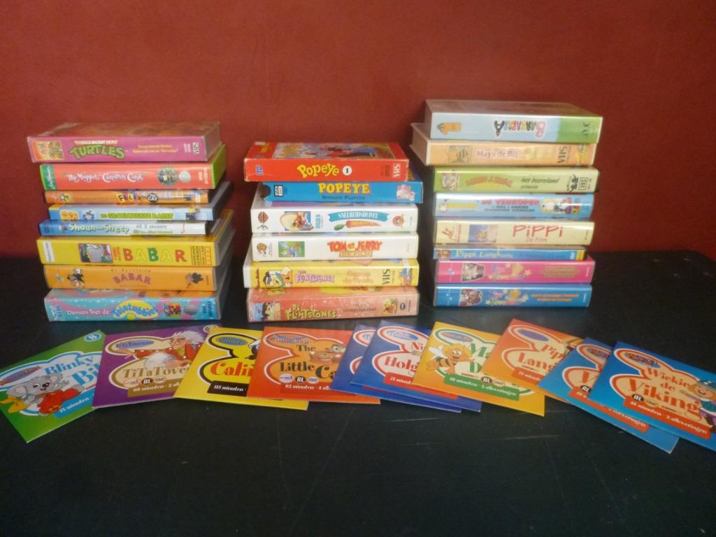 Kinderfilms Cartoons Televisieshow DVD VHS, Tous les âges, Comme neuf, Autres genres, Enlèvement