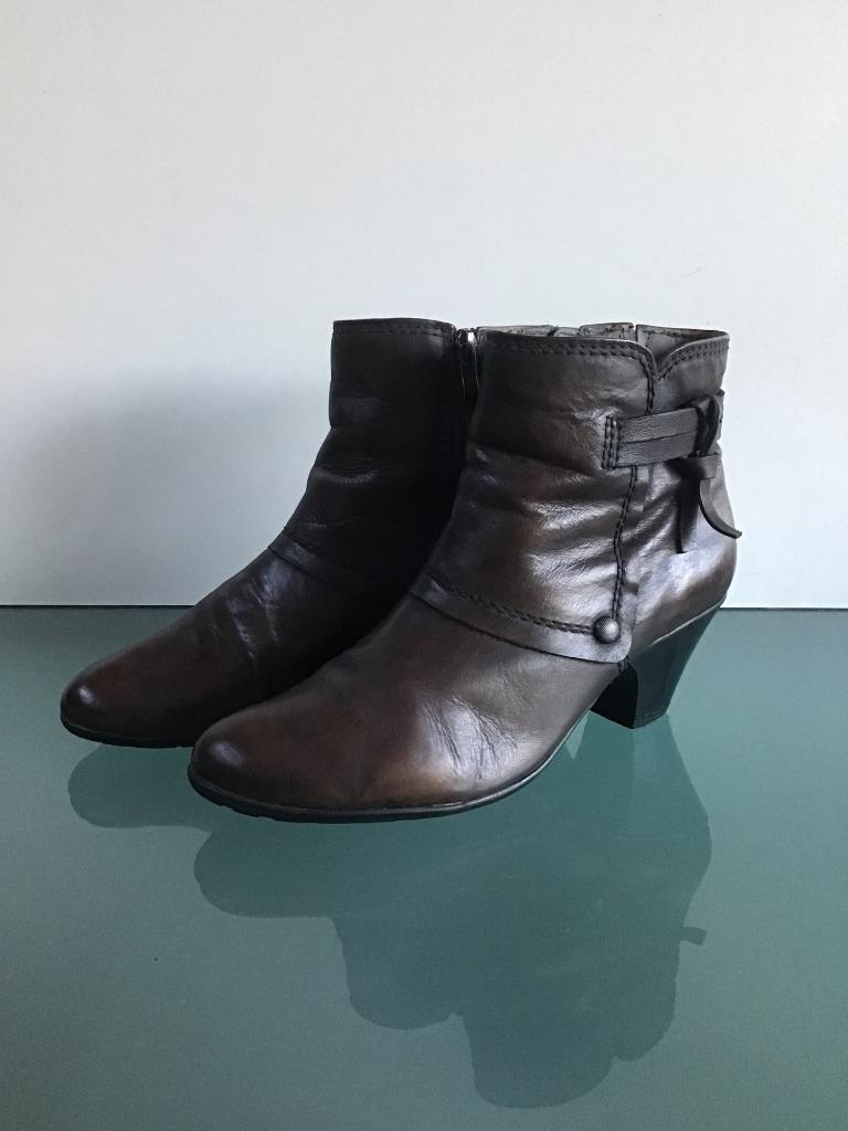 Livraison gratuite | Bottes en cuir marron bohème 41, Comme neuf, Brun, Boots et Botinnes, Envoi