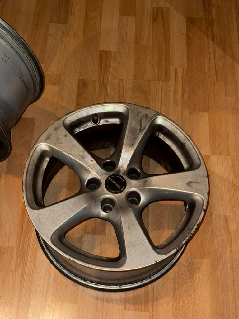Lot de 4 Jantes Borbet 17 Pouces Aluminium, Ophalen, 17 inch, Velg(en)