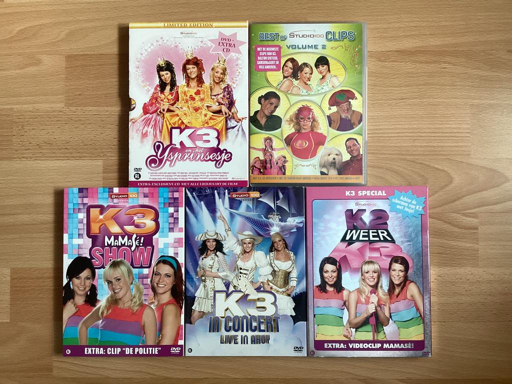 Dvd’s K3, Ophalen of Verzenden