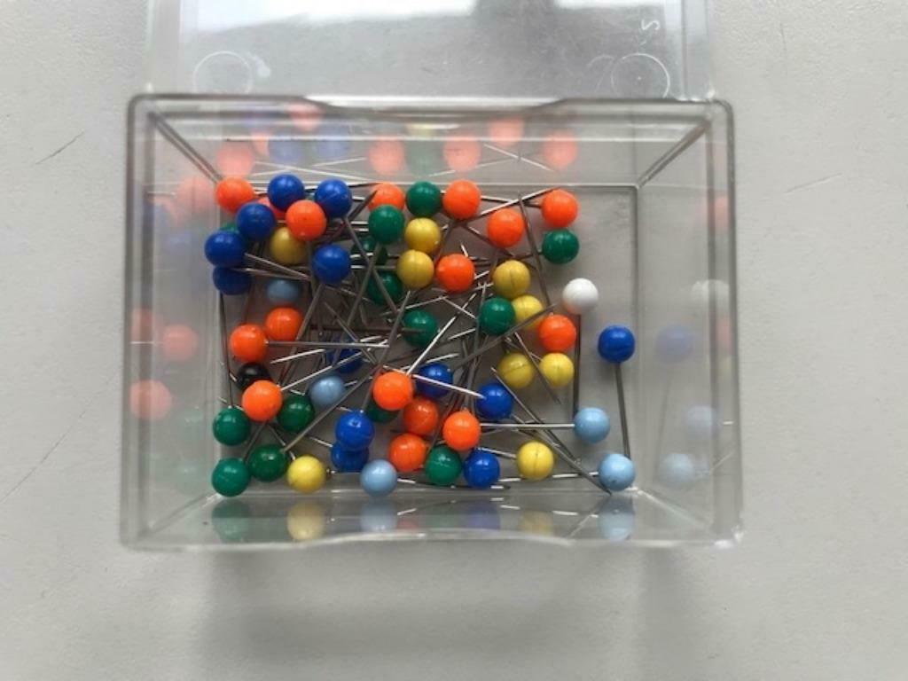 Lot nieuwe prikbord spelden - 2cm (prijs/lot) (zn4970), Ophalen of Verzenden, Nieuw, Overige typen