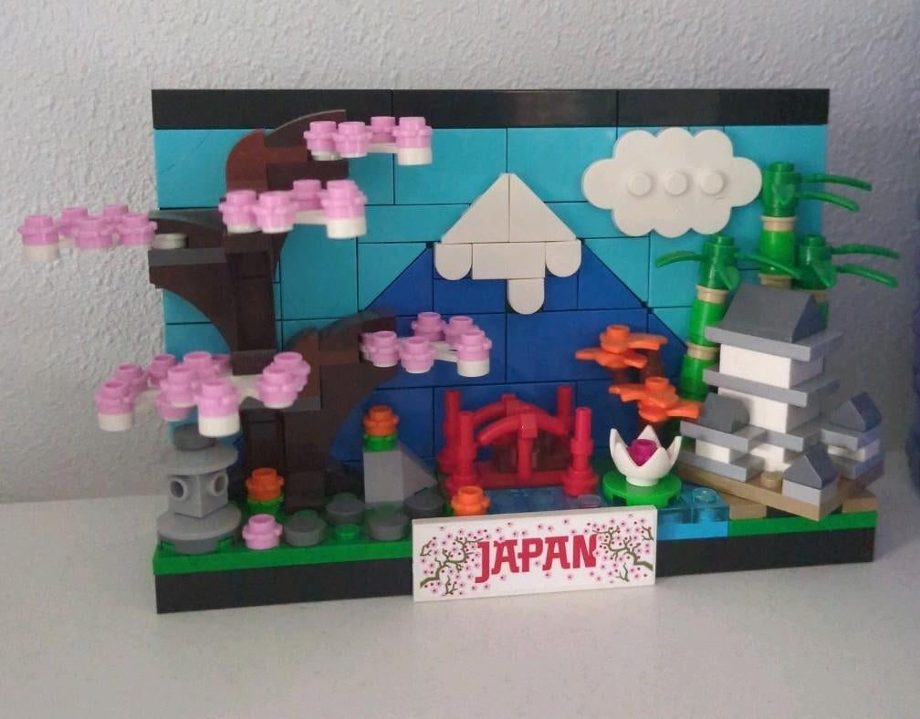 Lego 40713 Japan postkaart+originele doos in perfecte staat, Ophalen of Verzenden, Nieuw, Complete set, Lego