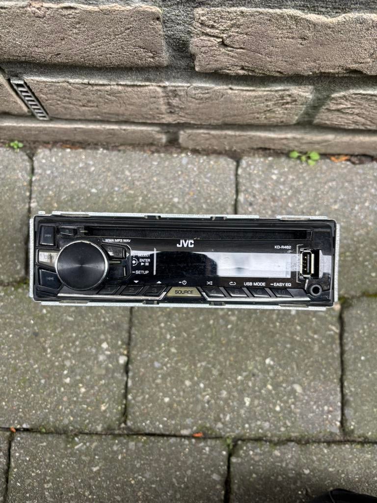 jvc radio kd-R462 usb, Auto diversen, Autoradio's, Ophalen, Zo goed als nieuw