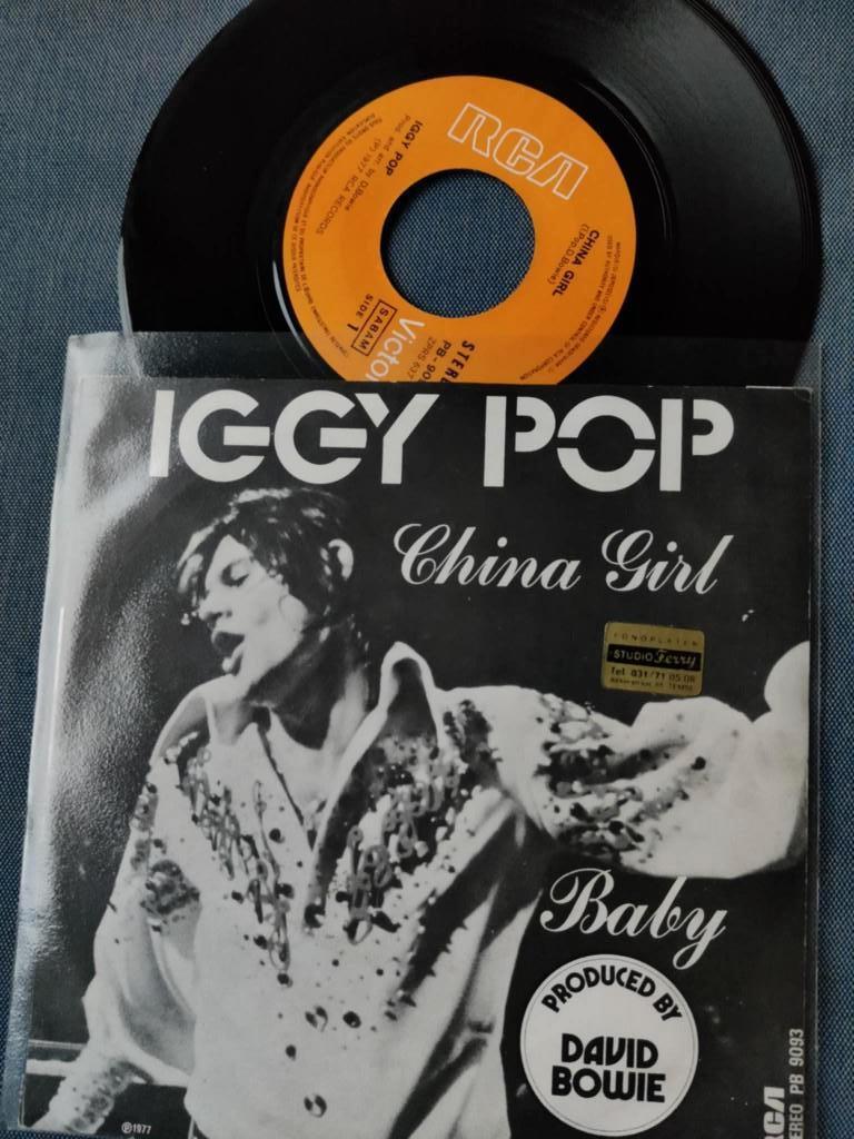 Iggy pop (china girl, 77, pb9093 zprs638+, perf st, Rca), Ophalen of Verzenden, Pop, Single