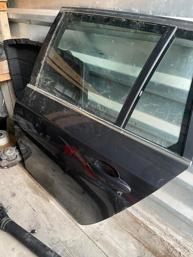 BMW E61 platingrau metallic (a68) achter deur bestuurder, Enlèvement, BMW