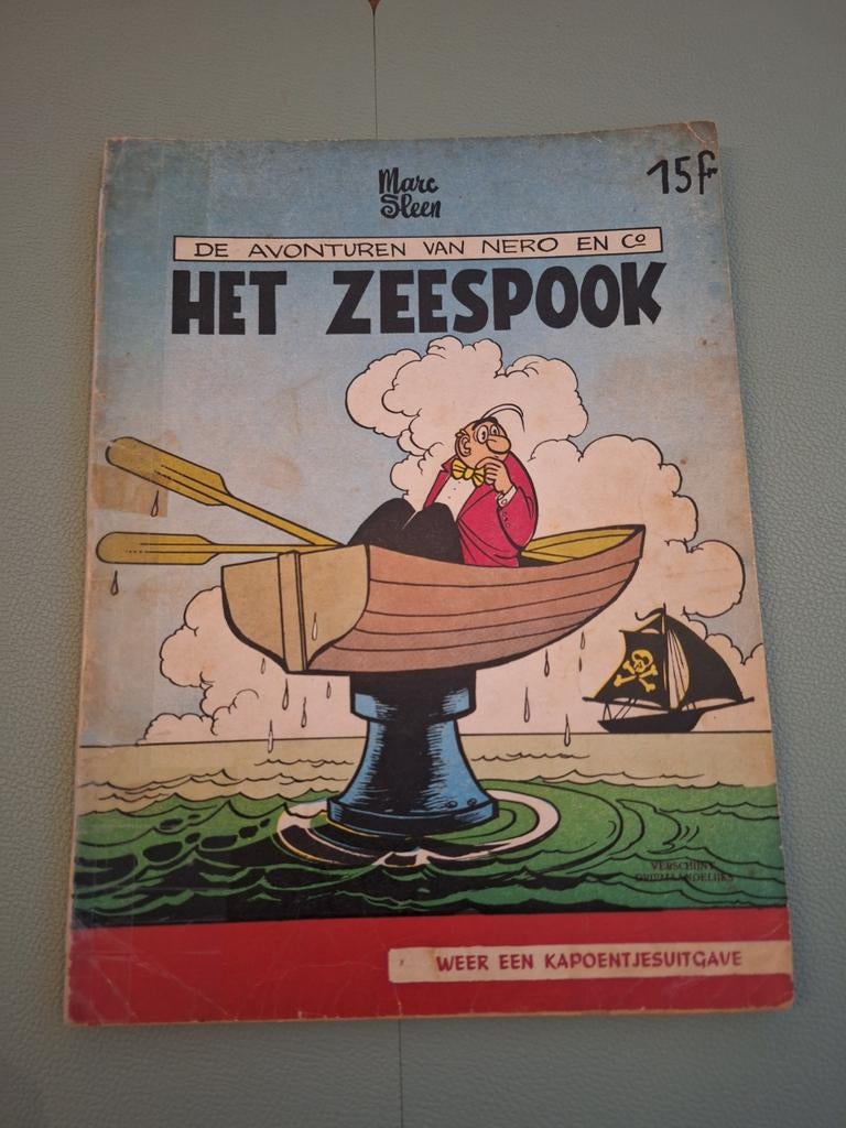 Originele Strip Nero: Het Zeespook, Boeken, Stripverhalen, Gelezen, Marc Sleen, Eén stripboek, Ophalen of Verzenden