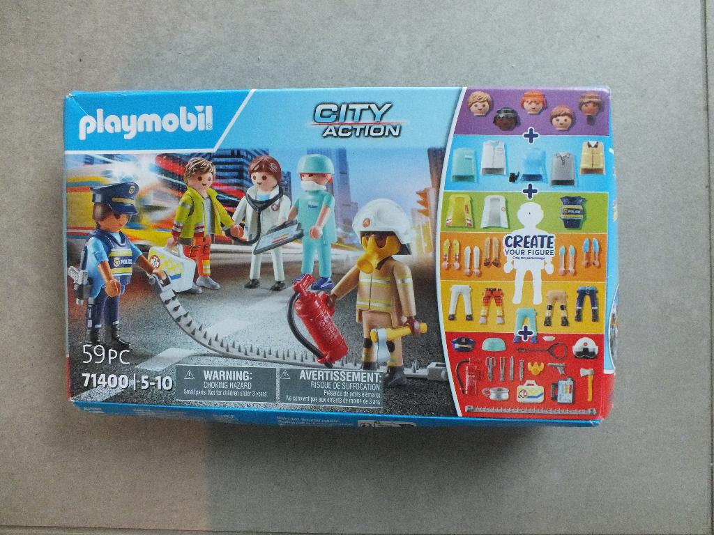 My figures reddingsmissie brandweer, politie en verplegers, Verzenden, Nieuw
