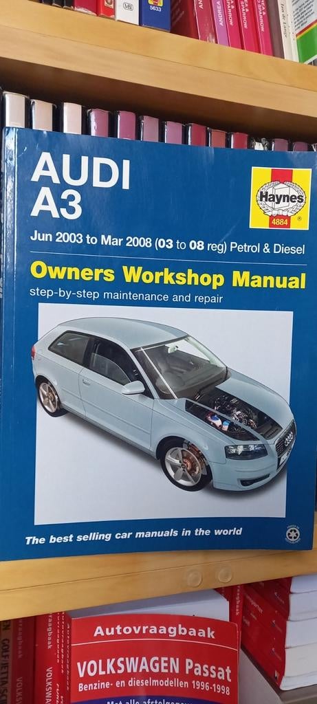 FAQ sur le manuel Audi A3 Manuel Haynes benz/dies 03/08, Enlèvement ou Envoi