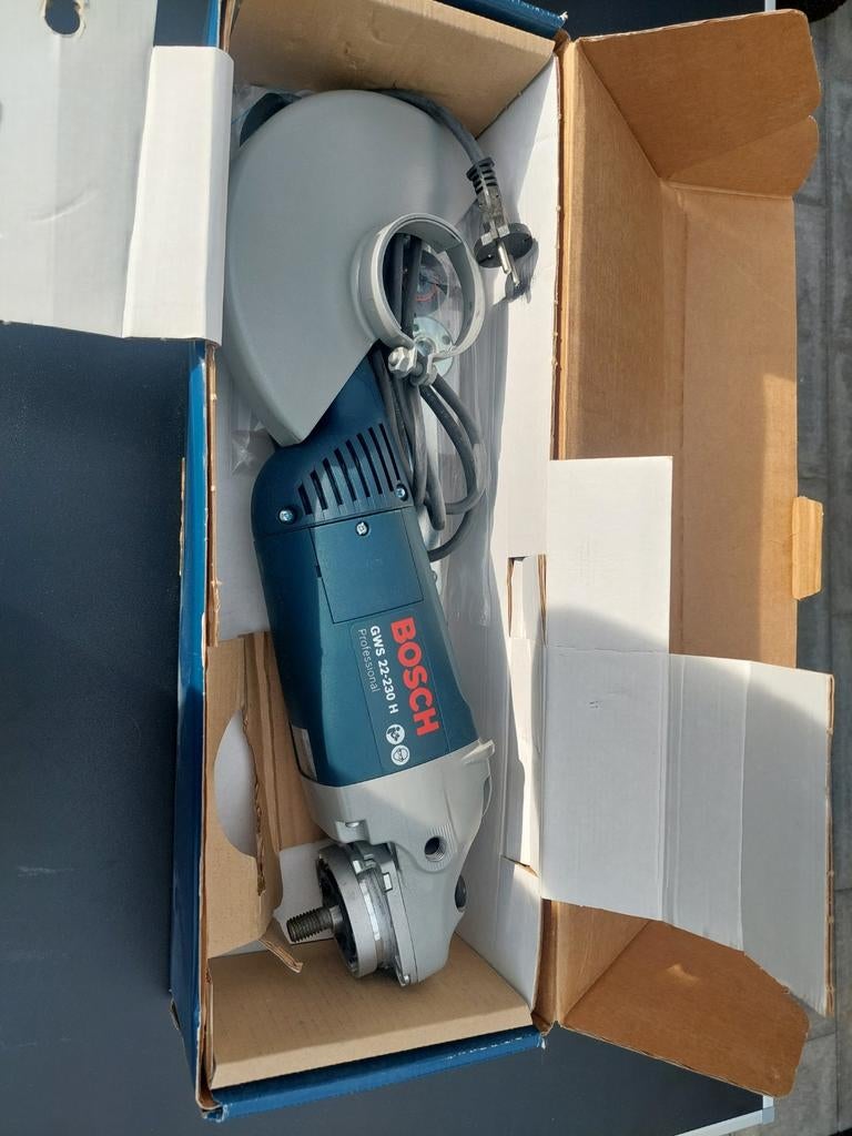 Slijpschijf Bosch 230 professioneel, Ophalen