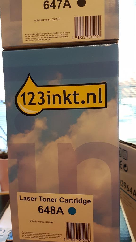 Laserjet Printer Cartidge (blauw), Computers en Software, Ophalen of Verzenden, Nieuw, Cartridge, 123inkt