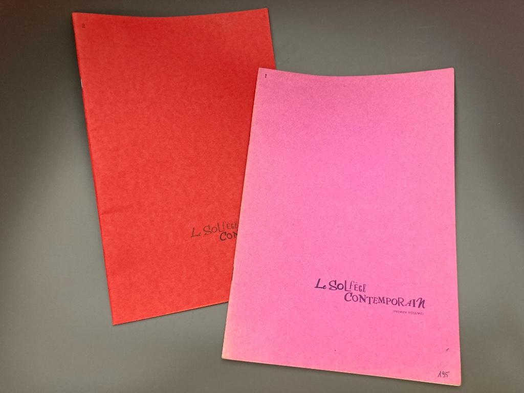 Le solfège contemporain (2 volumes), Enlèvement, Utilisé, Général