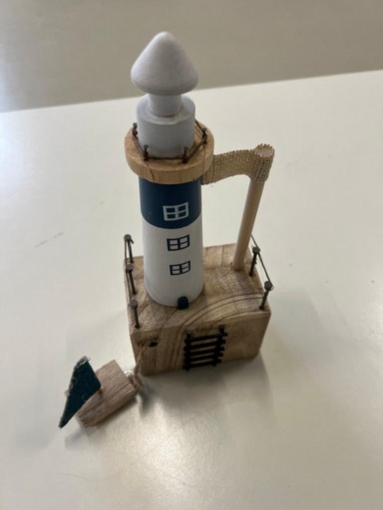 decoratie vuurtoren, Huis en Inrichting, Woonaccessoires | Overige, Ophalen of Verzenden, Nieuw