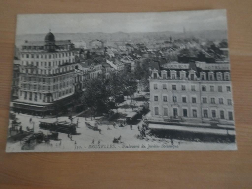 boulevard du jardin botanique de Bruxelles, Enlèvement ou Envoi, Non affranchie, Bruxelles (Capitale)