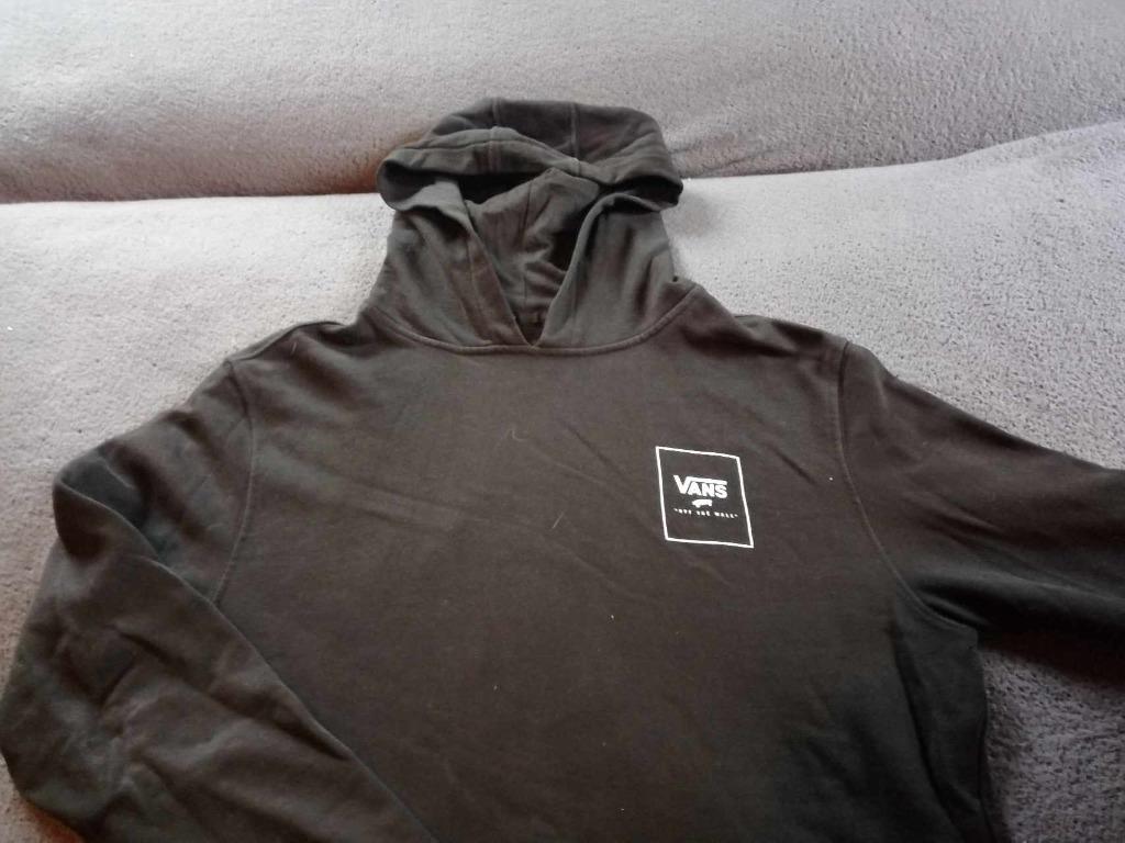 Trui met kap zwart merk vans  – maat xl  = l kleine maat – 1, Kleding | Heren, Truien en Vesten, Maat 52/54 (L), Zwart, Ophalen of Verzenden
