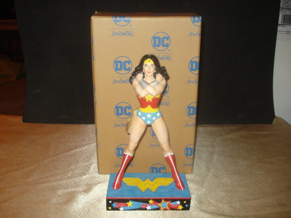 Statuette Wonder Woman Résine DC Comics Jim Shore Numérotée, Enlèvement ou Envoi, Neuf, Humain