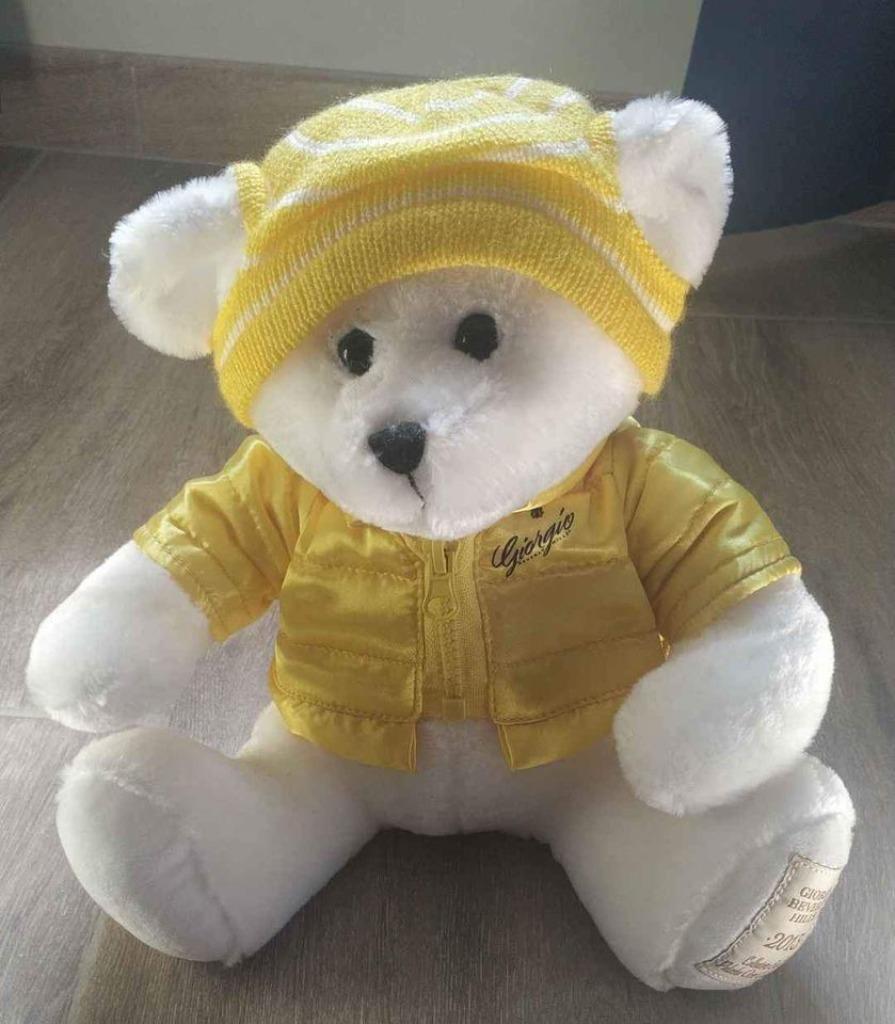Rare peluche doudou ours Giorgio Beverly hills parfum 2013, Enlèvement ou Envoi, Comme neuf, Autres types