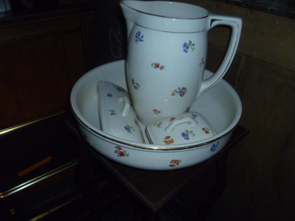 OUDE WASKOM SET, Antiek en Kunst, Ophalen