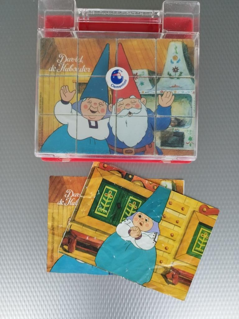 Puzzel met blokjes : David de kabouter, Enlèvement ou Envoi, Utilisé, En bois