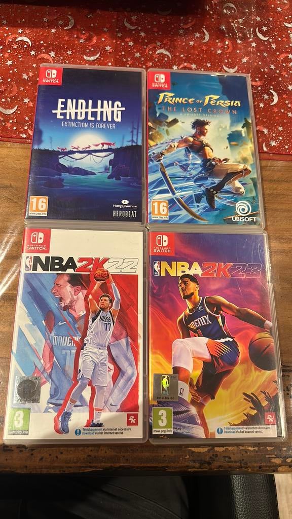 Nintendo switch games, Ophalen of Verzenden, Gebruikt