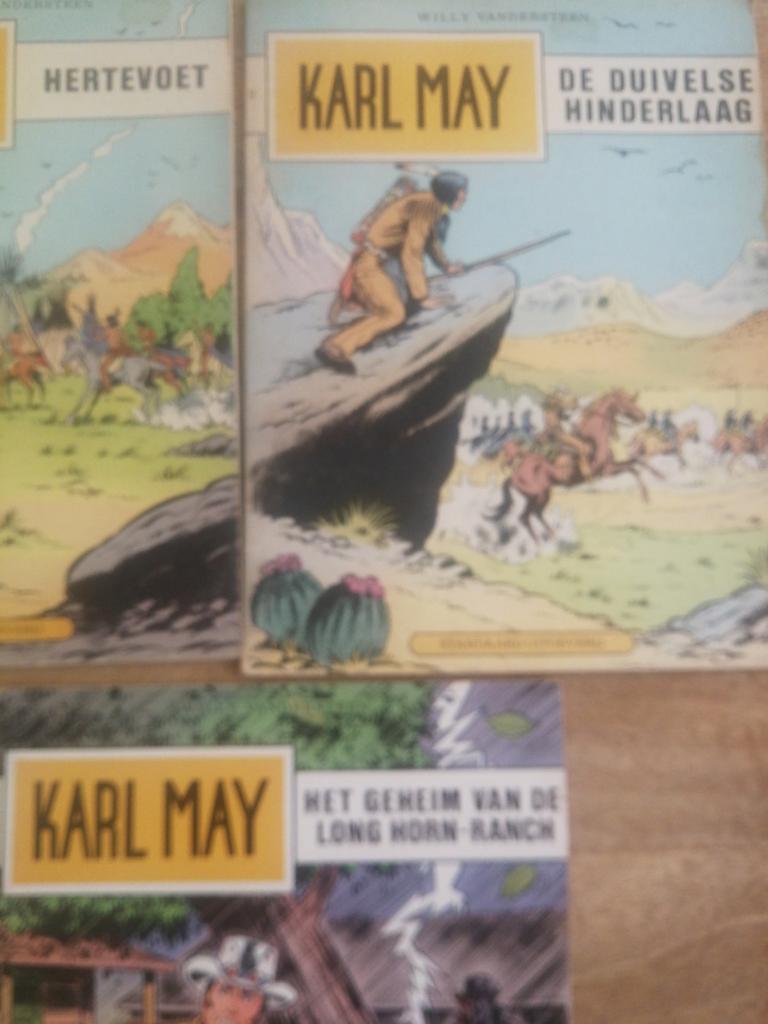 Willy Vandersteen - Karl May strips, Ophalen of Verzenden, Gelezen