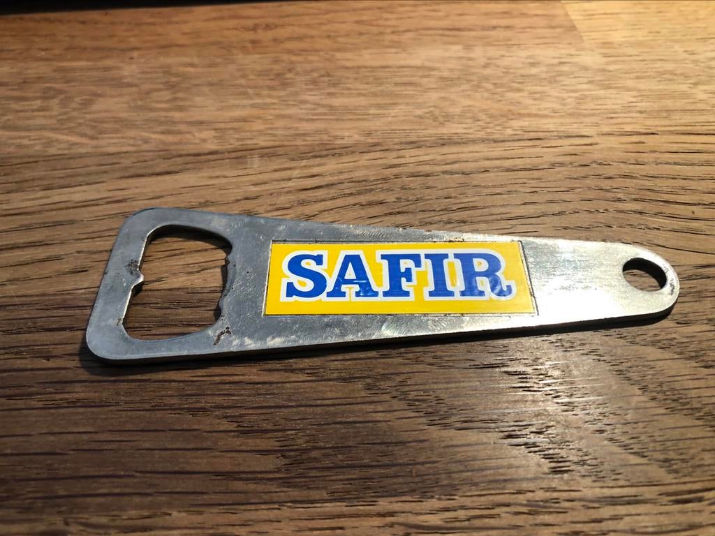 SAFIR flesopener brouwerij de gheest aalst, Ophalen of Verzenden, Gebruikt, Flesopener, Overige merken
