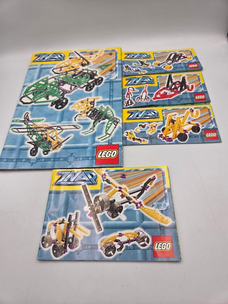 Lego ZNAP Instructies 3520-3591-3501-3503-3504, Kinderen en Baby's, Speelgoed | Duplo en Lego, Ophalen of Verzenden, Zo goed als nieuw