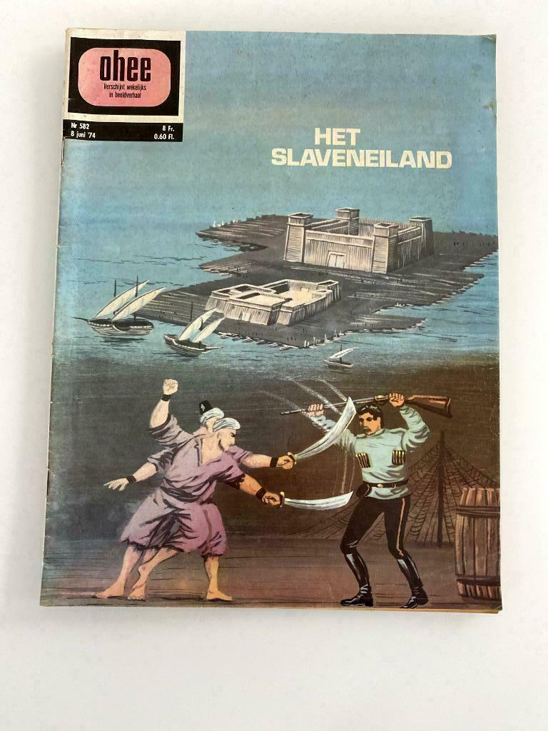 Strip Ohee 544 15/09/1973 Jef Durft, Boeken, Gelezen, Ohee, Eén stripboek, Ophalen of Verzenden