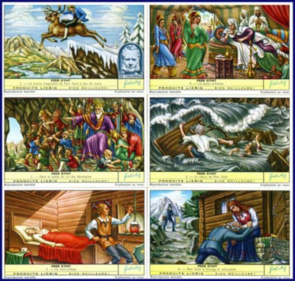 Liebig Chromos - Peer Gynt (1960), Verzamelen, Ophalen of Verzenden, Nieuw, Overige typen