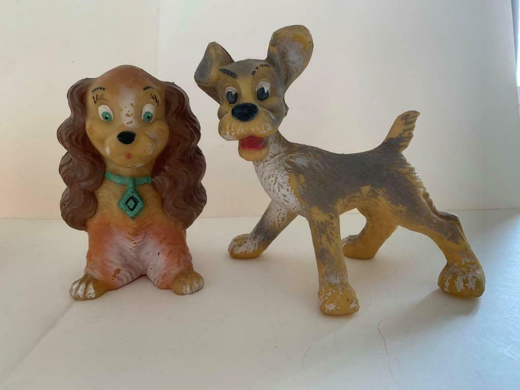 Walt Disney Pouet Pieper Lady & Tramp, Collections, Enlèvement ou Envoi, Autres personnages, Utilisé, Statue ou Figurine