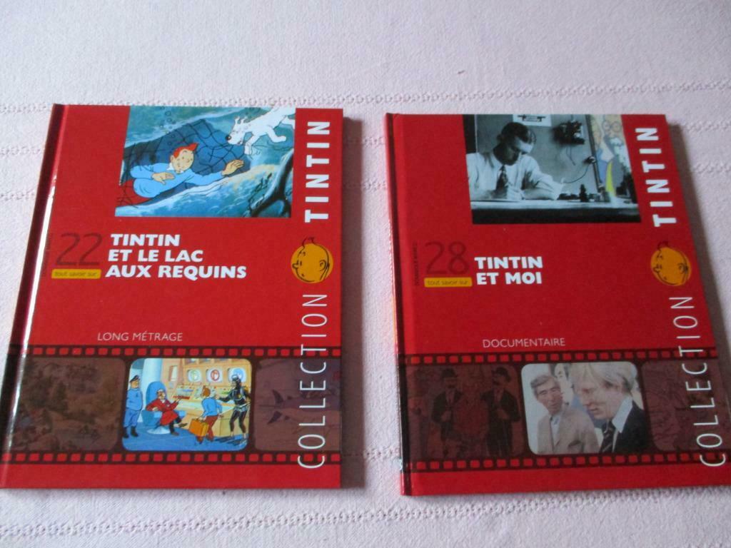 TOUT SAVOIR SUR TINTIN. "TINTIN ET MOI"+"TINTIN ET LE LAC AU, Ophalen of Verzenden, Zo goed als nieuw, Fictie