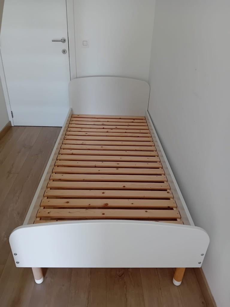 Kinderbed Flexa, Ophalen, 85 tot 100 cm, Zo goed als nieuw, Matras