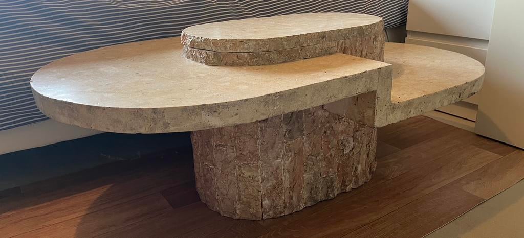 Table en Pierre de Mactan - travertin, Enlèvement